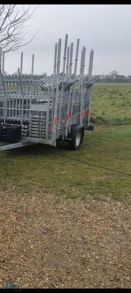 Remorque d échafaudage